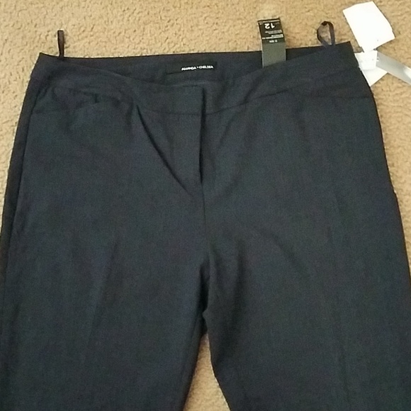 NWT AMANDA CHELSEA STRETCH DRESS PANTS. SIZE 12 - Picture 2 of 8